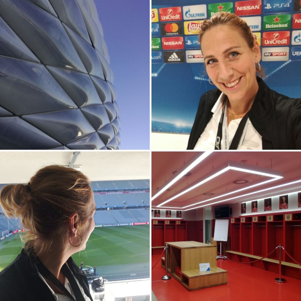 Arena Guide und Traurednerin Melanie Brüggemann
