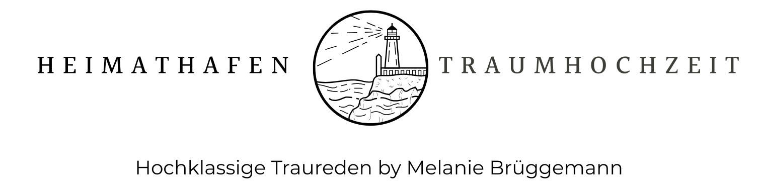Logo heimathafen traumhochzeit lang